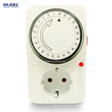 250V 16A Timer Socket EU Mechanical timing Energy Saver Electric Plug Outlet Kitchen Smart Mechanical Plug 24 Hours Timer Switch